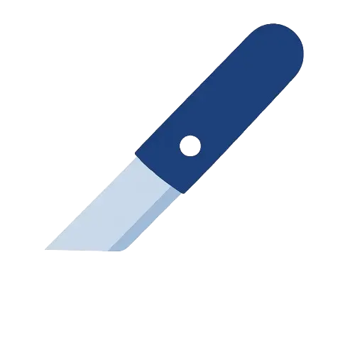 A utility knife